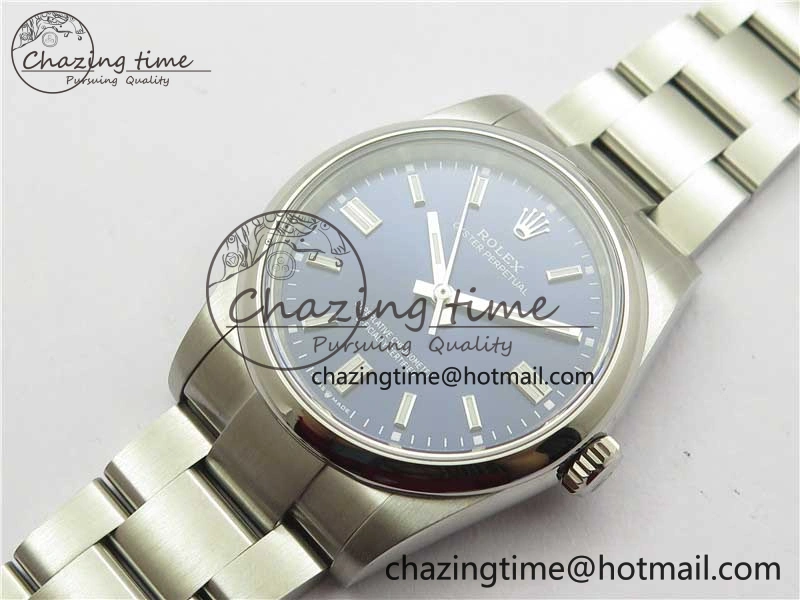EasyCare Oyster Perpetual 36mm 126000 BP Best Edition Dark Blue Dial on SS Bracelet 2651