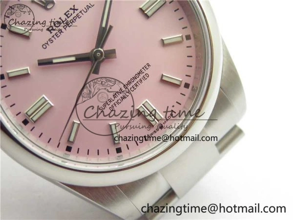 Bold Oyster Perpetual 36mm 126000 BP Best Edition Pink Dial on SS Bracelet 2655