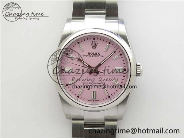 Bold Oyster Perpetual 36mm 126000 BP Best Edition Pink Dial on SS Bracelet 2655