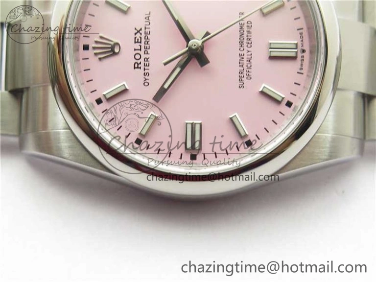 Bold Oyster Perpetual 36mm 126000 BP Best Edition Pink Dial on SS Bracelet 2655