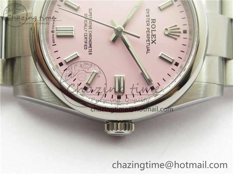 Bold Oyster Perpetual 36mm 126000 BP Best Edition Pink Dial on SS Bracelet 2655