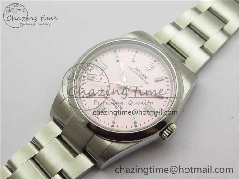Bold Oyster Perpetual 36mm 126000 BP Best Edition Pink Dial on SS Bracelet 2655