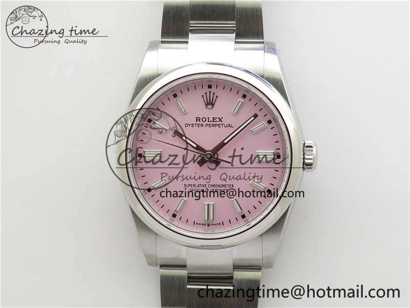 Bold Oyster Perpetual 36mm 126000 BP Best Edition Pink Dial on SS Bracelet 2655