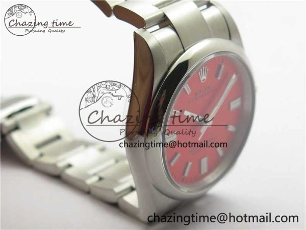 QuickDry Oyster Perpetual 36mm 126000 BP Best Edition Red Dial on SS Bracelet 10337
