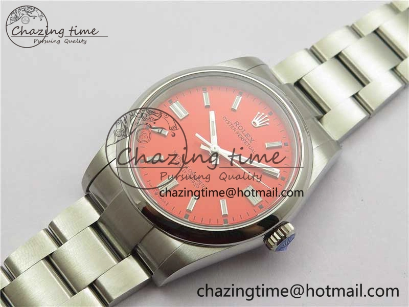 QuickDry Oyster Perpetual 36mm 126000 BP Best Edition Red Dial on SS Bracelet 10337