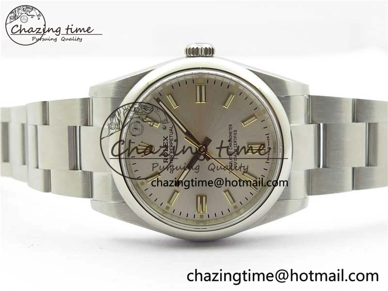 Oyster Perpetual 36mm 126000 BP Best Edition Silver Dial on SS Bracelet Affordable 2647