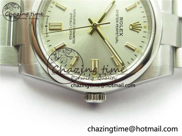 Oyster Perpetual 36mm 126000 BP Best Edition Silver Dial on SS Bracelet Affordable 2647