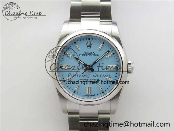 DailyWear Oyster Perpetual 36mm 126000 BP Best Edition Tiffany Blue Dial on SS Bracelet 2653