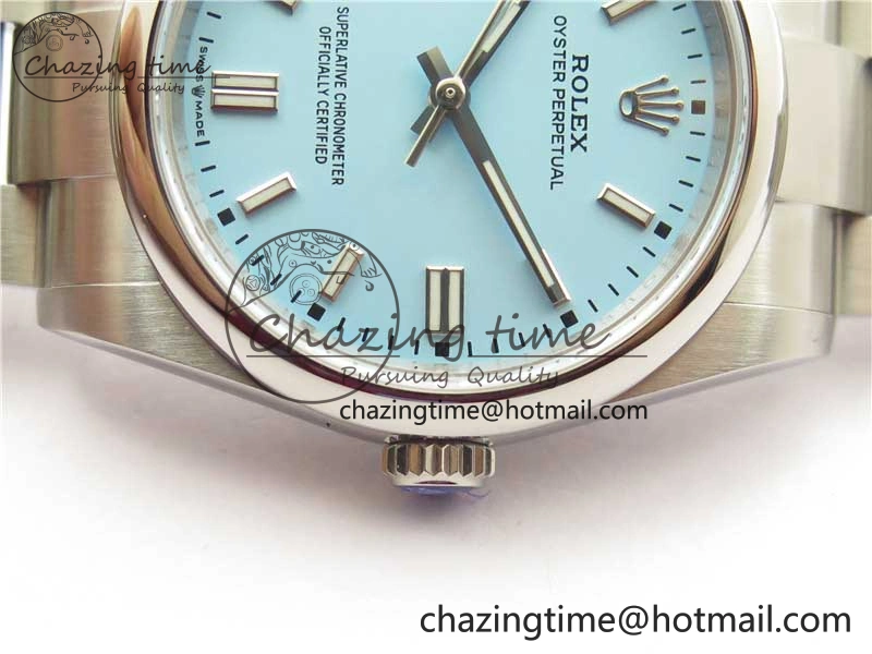 DailyWear Oyster Perpetual 36mm 126000 BP Best Edition Tiffany Blue Dial on SS Bracelet 2653