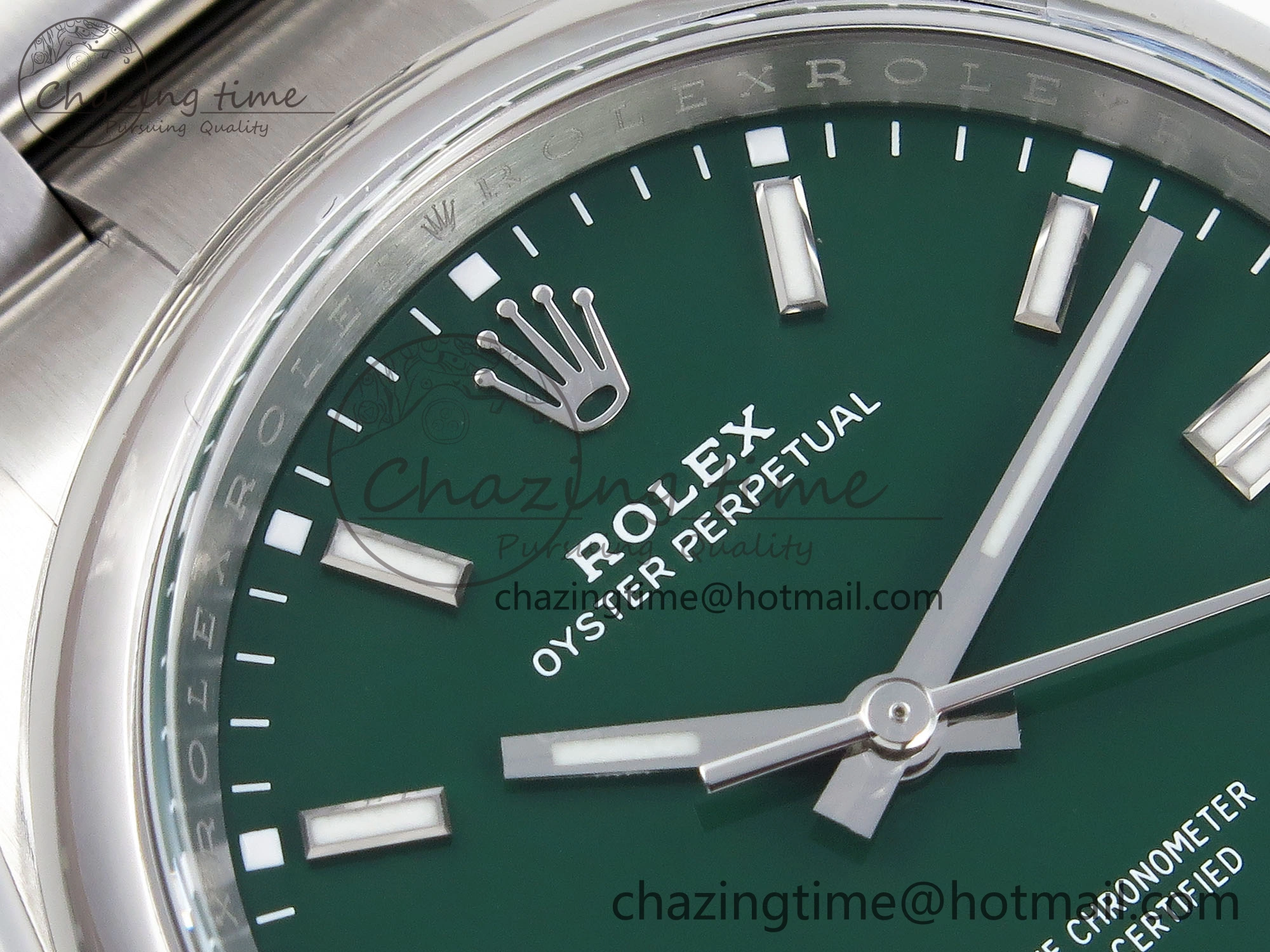 Oyster Perpetual 36mm 126000 Clean 1:1 Best Edition 904L Steel Green Dial on SS Bracelet VR Affordable 1740