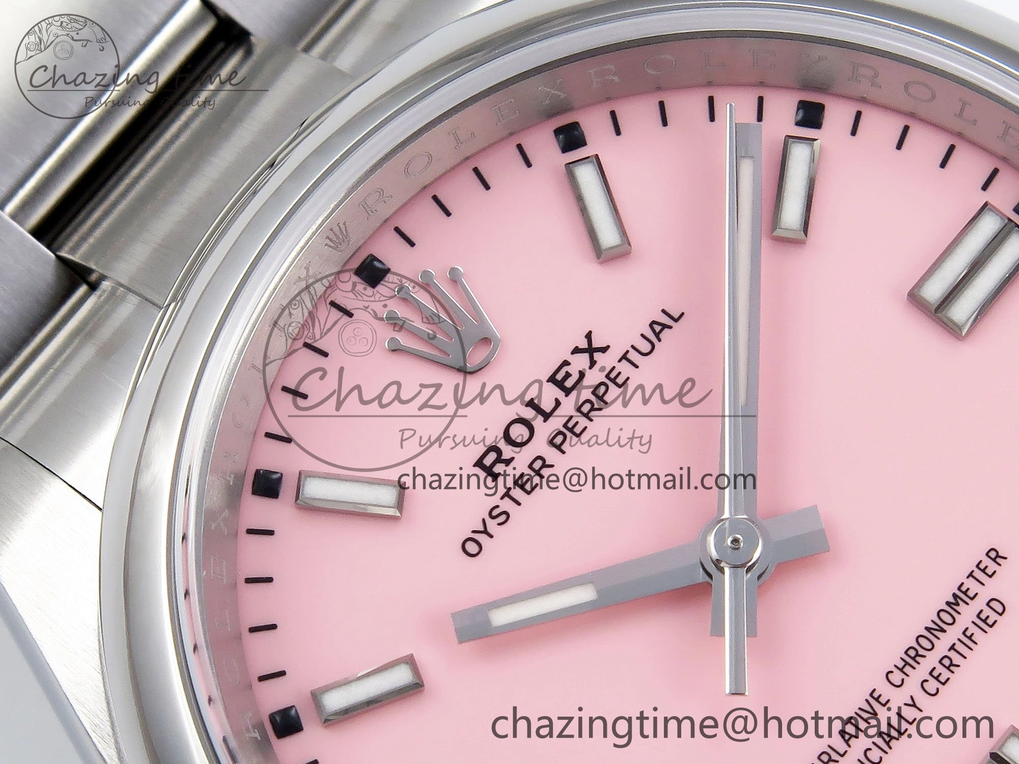Oyster Perpetual 36mm 126000 Clean 1:1 Best Edition 904L Steel Pink Dial on SS Bracelet VR Durable 1637