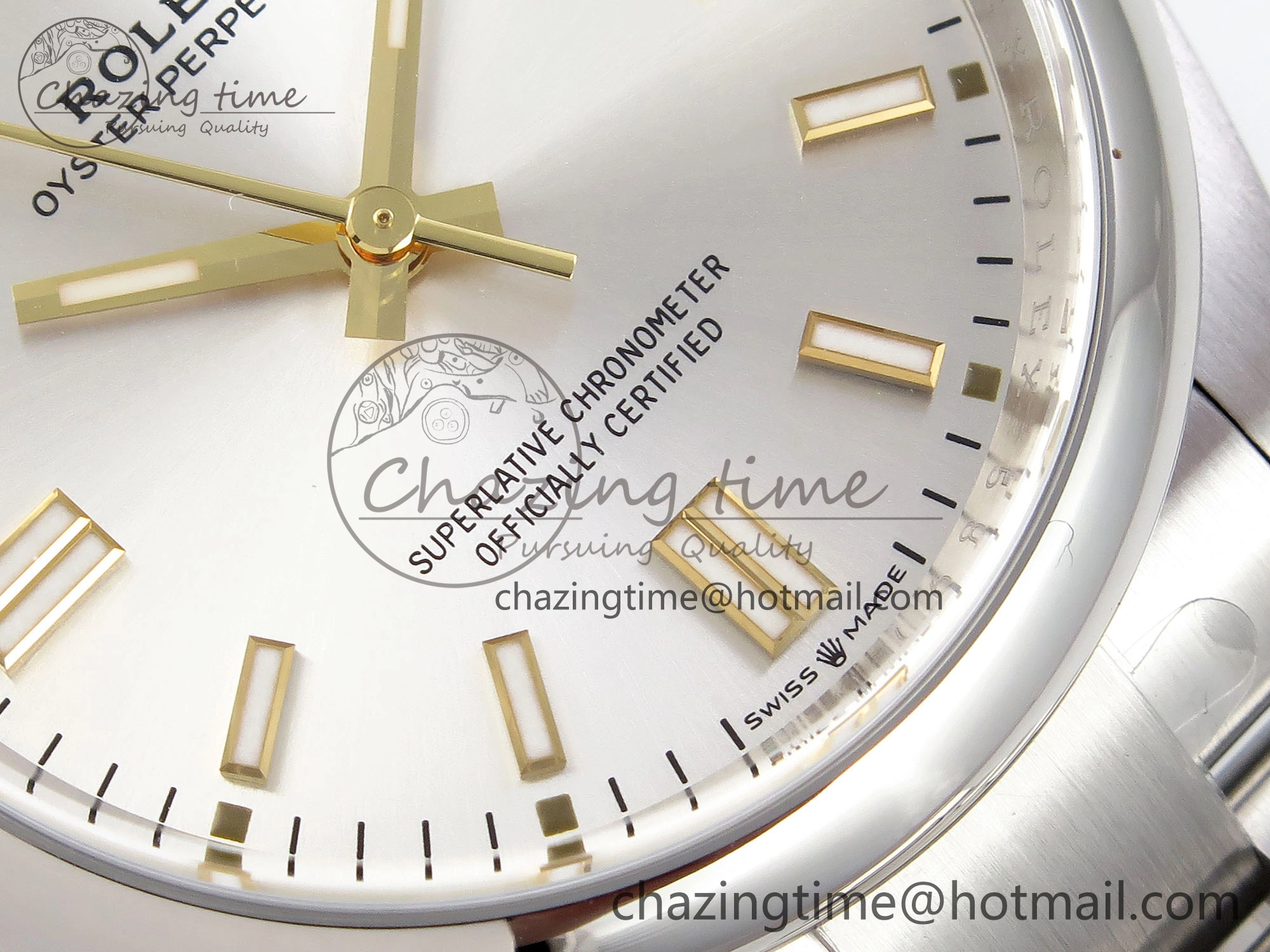 Unique Oyster Perpetual 36mm 126000 Clean 1:1 Best Edition 904L Steel Silver Dial on SS Bracelet VR 1741