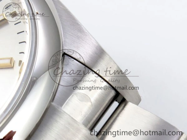 Unique Oyster Perpetual 36mm 126000 Clean 1:1 Best Edition 904L Steel Silver Dial on SS Bracelet VR 1741