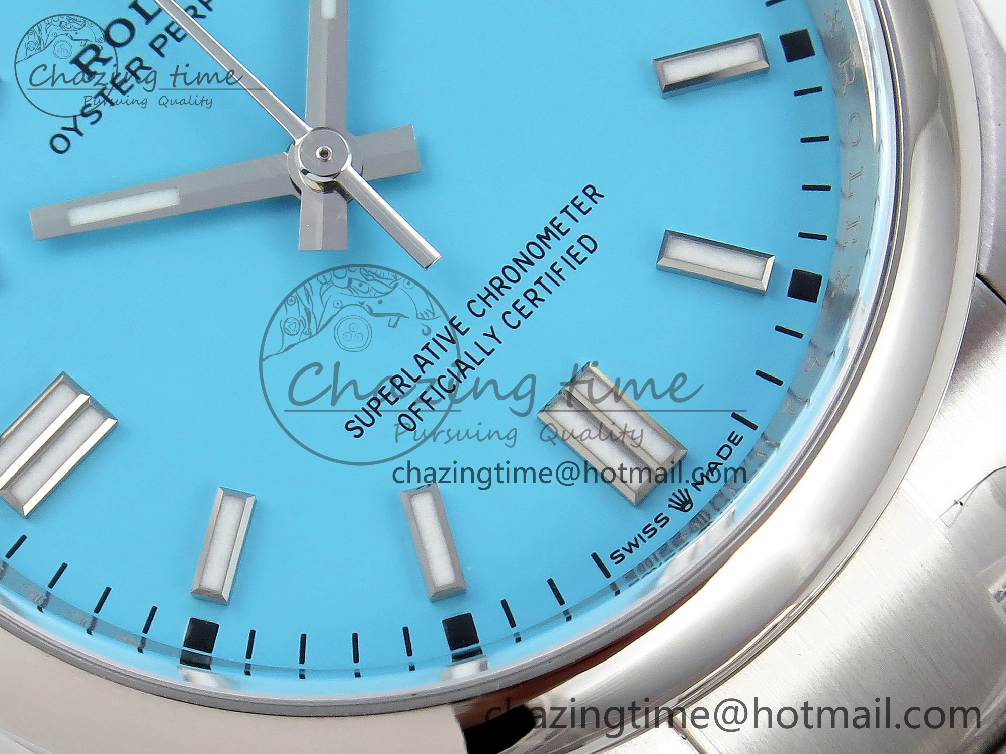 Oyster Perpetual 36mm 126000 Clean 1:1 Best Edition 904L Steel Tiffany Blue Dial on SS Bracelet VR AllSeason 1742