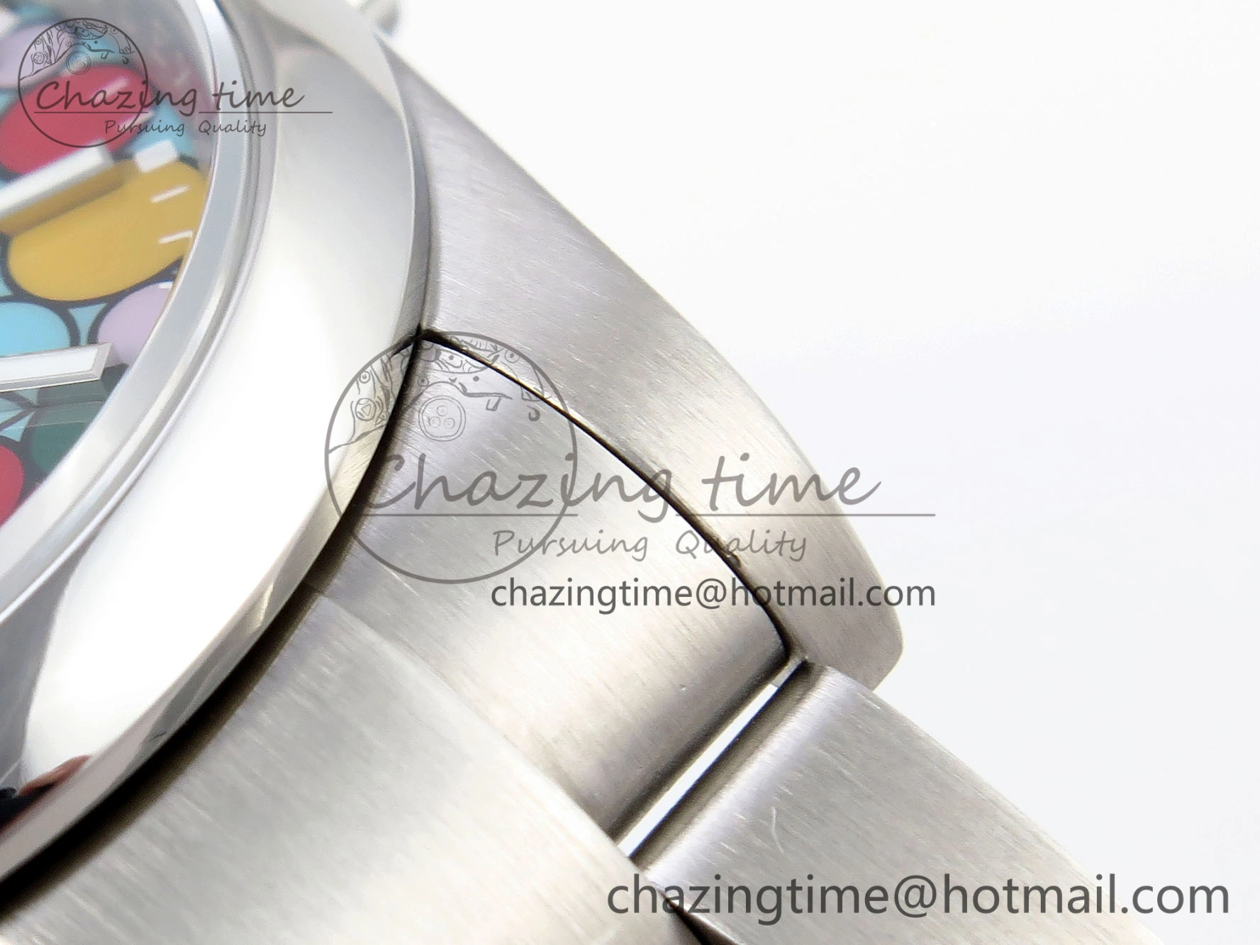 Colorful Oyster Perpetual 36mm 126000 KRF Best Edition 904L Steel Bubble Dial on SS Bracelet A 1943