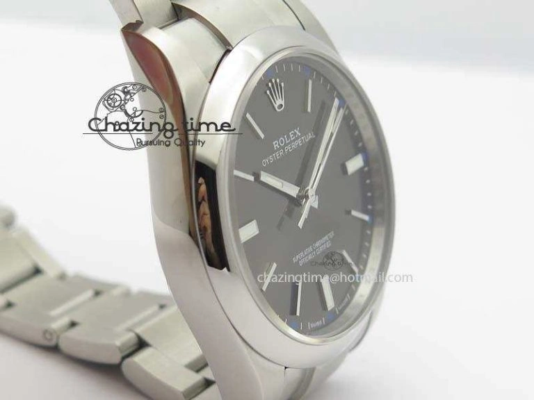 SportInspired Oyster Perpetual 39mm 114300 1:1 Best Edition Gray Dial On SS Bracelet A 3806