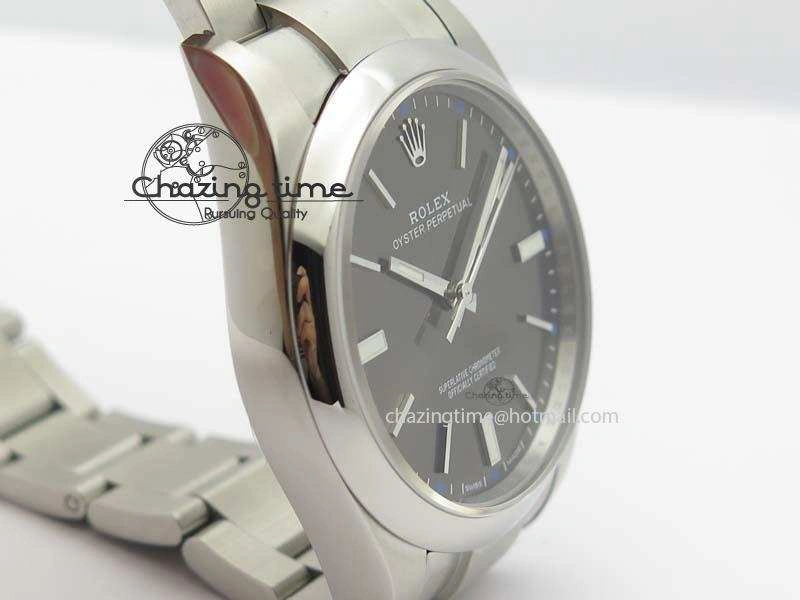 SportInspired Oyster Perpetual 39mm 114300 1:1 Best Edition Gray Dial On SS Bracelet A 3806