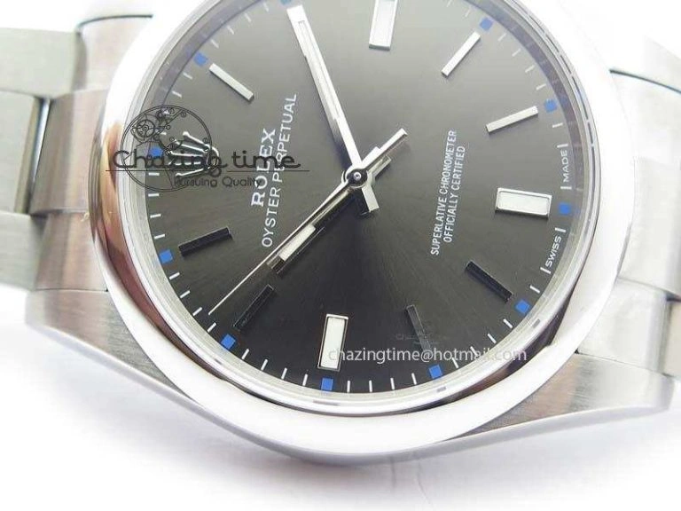 SportInspired Oyster Perpetual 39mm 114300 1:1 Best Edition Gray Dial On SS Bracelet A 3806