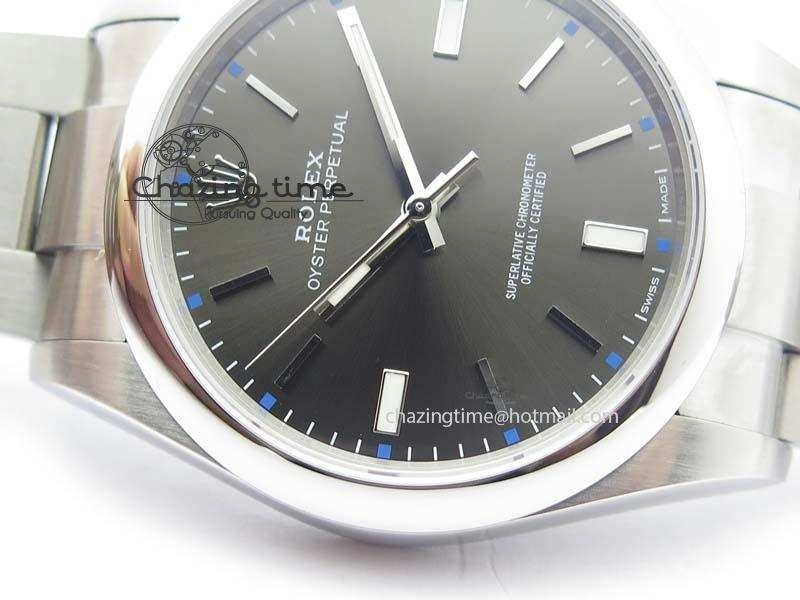 SportInspired Oyster Perpetual 39mm 114300 1:1 Best Edition Gray Dial On SS Bracelet A 3806
