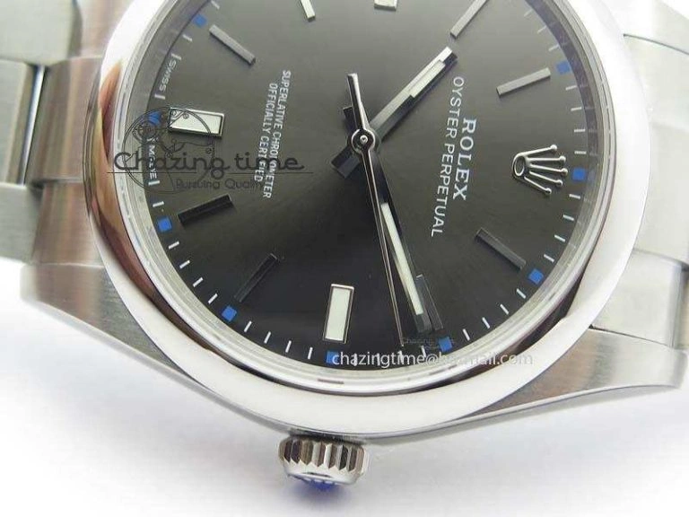 SportInspired Oyster Perpetual 39mm 114300 1:1 Best Edition Gray Dial On SS Bracelet A 3806