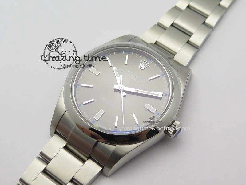 SportInspired Oyster Perpetual 39mm 114300 1:1 Best Edition Gray Dial On SS Bracelet A 3806