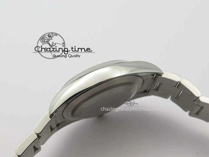 Oyster Perpetual 39mm 114300 1:1 Best Edition Red Grape Dial On SS Bracelet A Lightweight 3807