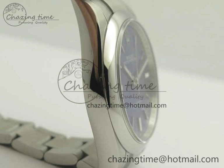 Oyster Perpetual 39mm 114300 ARF 1:1 Best Edition 904L SS Case and Bracelet Blue Dial SH Premium 3393