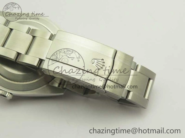 WellDesigned Oyster Perpetual 39mm 114300 ARF 1:1 Best Edition 904L SS Case and Bracelet Gray Rhodium Dial SH 3394