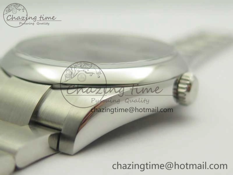 WellDesigned Oyster Perpetual 39mm 114300 ARF 1:1 Best Edition 904L SS Case and Bracelet Gray Rhodium Dial SH 3394