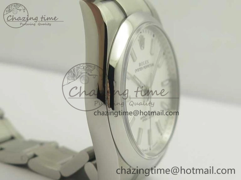WaterResistant Oyster Perpetual 39mm 114300 ARF 1:1 Best Edition 904L SS Case and Bracelet White Dial SH 3412