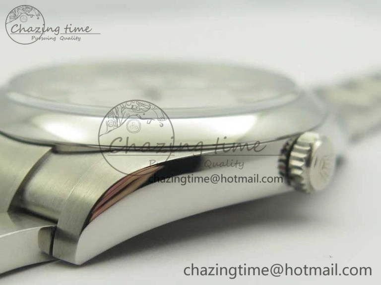 WaterResistant Oyster Perpetual 39mm 114300 ARF 1:1 Best Edition 904L SS Case and Bracelet White Dial SH 3412