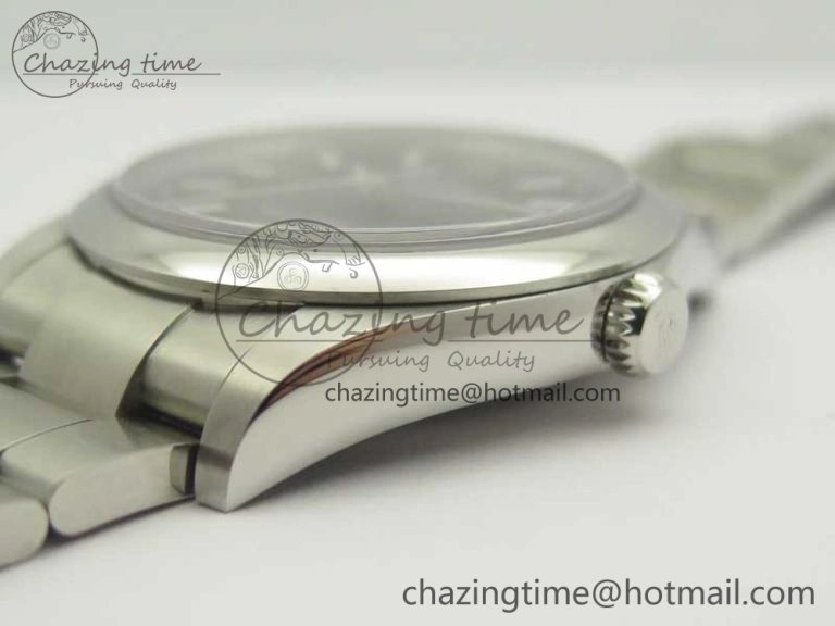 Oyster Perpetual 39mm 114300 BP Maker 1:1 Best Edition Black Dial on SS Bracelet SA Casual 3427