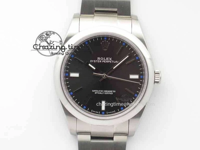 Durable Oyster Perpetual 39mm 114300 BP Maker Best Edition Gray Dial On SS Bracelet A 3619
