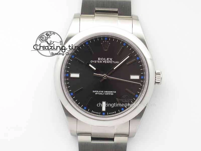 Durable Oyster Perpetual 39mm 114300 BP Maker Best Edition Gray Dial On SS Bracelet A 3619