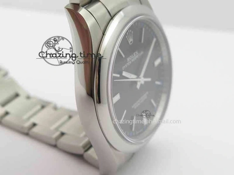 Durable Oyster Perpetual 39mm 114300 BP Maker Best Edition Gray Dial On SS Bracelet A 3619