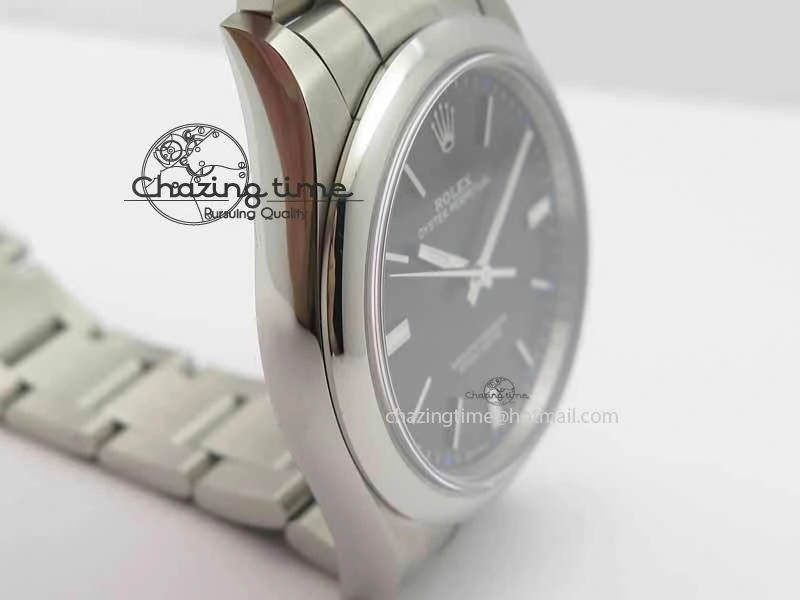 Durable Oyster Perpetual 39mm 114300 BP Maker Best Edition Gray Dial On SS Bracelet A 3619