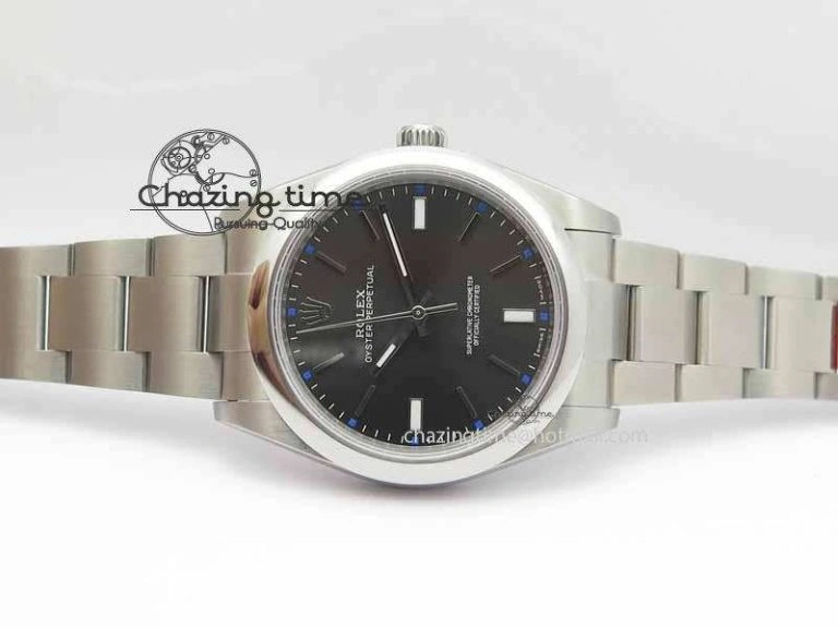 Durable Oyster Perpetual 39mm 114300 BP Maker Best Edition Gray Dial On SS Bracelet A 3619