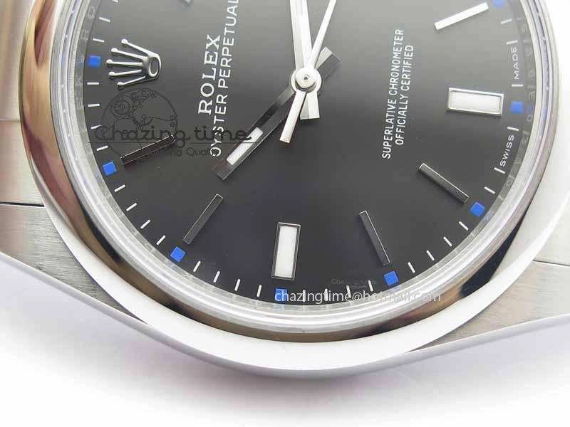 Durable Oyster Perpetual 39mm 114300 BP Maker Best Edition Gray Dial On SS Bracelet A 3619