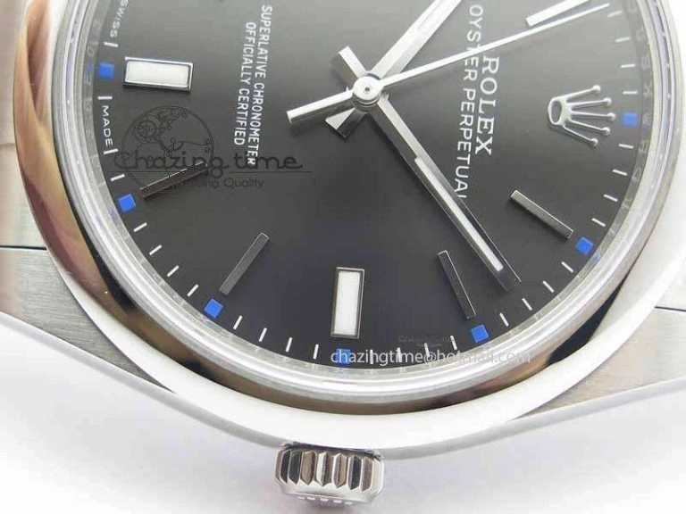 Durable Oyster Perpetual 39mm 114300 BP Maker Best Edition Gray Dial On SS Bracelet A 3619