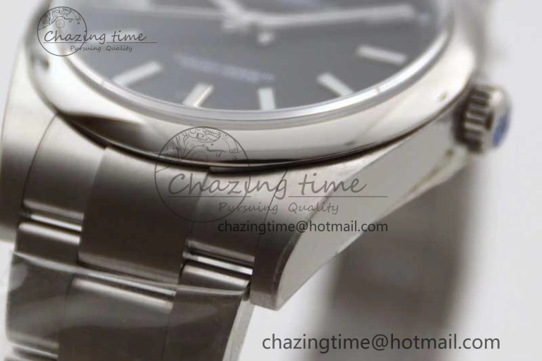 Trendsetting Oyster Perpetual 39mm 114300 EWF 1:1 Best Edition 904L Steel Black Dial on SS Bracelet SA 2002