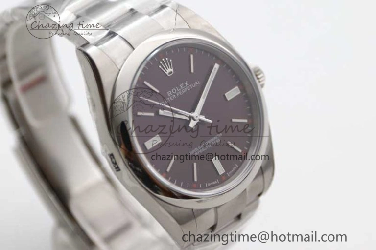 ZeroBulk Oyster Perpetual 39mm 114300 EWF 1:1 Best Edition 904L Steel Grape Dial on SS Bracelet SA 2004