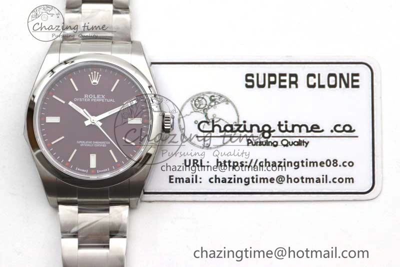 ZeroBulk Oyster Perpetual 39mm 114300 EWF 1:1 Best Edition 904L Steel Grape Dial on SS Bracelet SA 2004