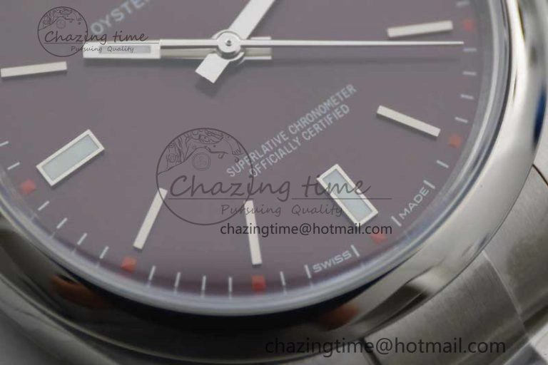 ZeroBulk Oyster Perpetual 39mm 114300 EWF 1:1 Best Edition 904L Steel Grape Dial on SS Bracelet SA 2004