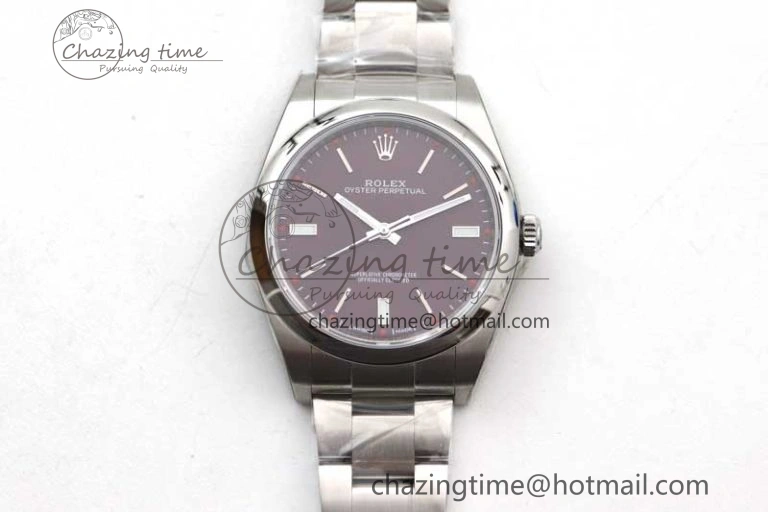 ZeroBulk Oyster Perpetual 39mm 114300 EWF 1:1 Best Edition 904L Steel Grape Dial on SS Bracelet SA 2004