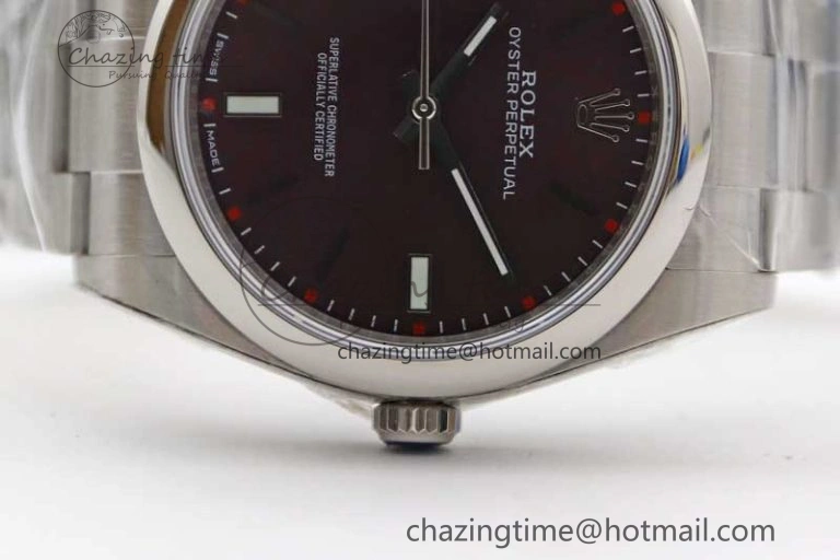 ZeroBulk Oyster Perpetual 39mm 114300 EWF 1:1 Best Edition 904L Steel Grape Dial on SS Bracelet SA 2004