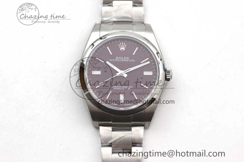 ZeroBulk Oyster Perpetual 39mm 114300 EWF 1:1 Best Edition 904L Steel Grape Dial on SS Bracelet SA 2004