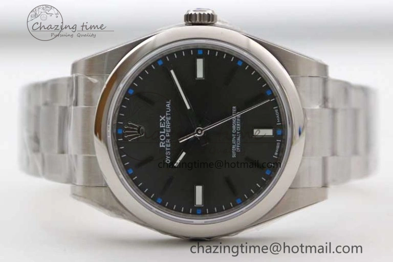 Oyster Perpetual 39mm 114300 EWF 1:1 Best Edition 904L Steel Gray Dial on SS Bracelet SA RelaxedFit 2006