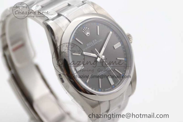 Oyster Perpetual 39mm 114300 EWF 1:1 Best Edition 904L Steel Gray Dial on SS Bracelet SA RelaxedFit 2006