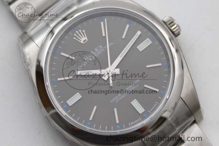 Oyster Perpetual 39mm 114300 EWF 1:1 Best Edition 904L Steel Gray Dial on SS Bracelet SA RelaxedFit 2006
