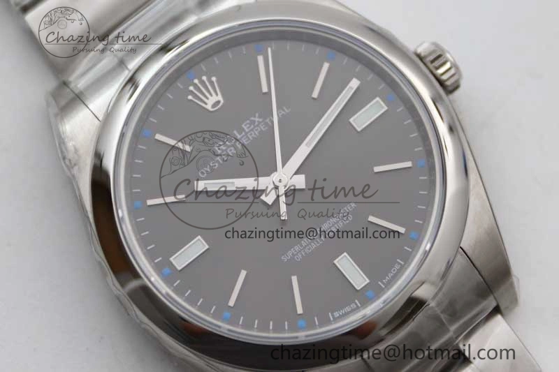 Oyster Perpetual 39mm 114300 EWF 1:1 Best Edition 904L Steel Gray Dial on SS Bracelet SA RelaxedFit 2006